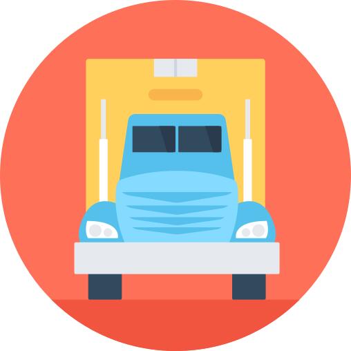 Delivery truck