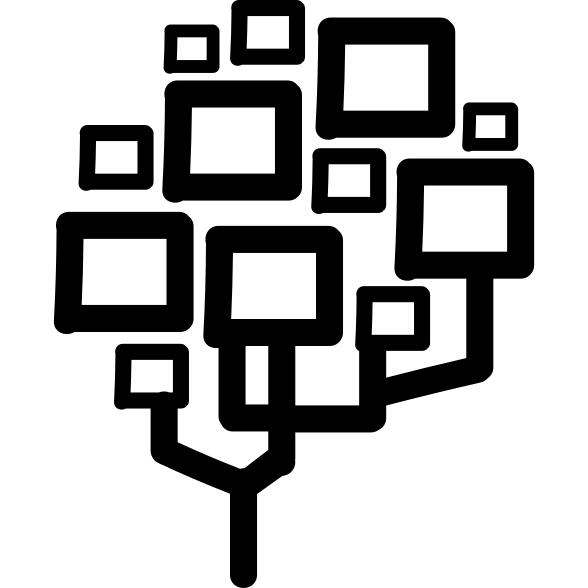 Tree of rectangles foliage