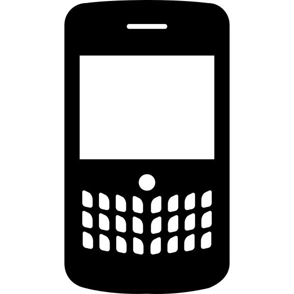 Phone with keyboard buttons design