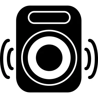 Rectangular speakers with bass