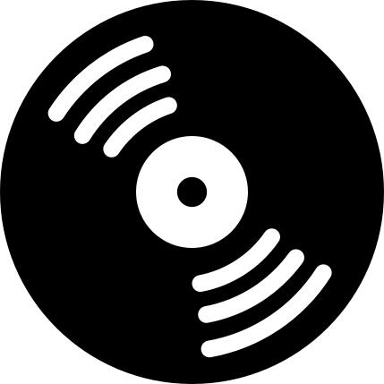 Music disc with white details