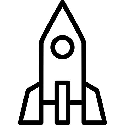 Rocket vertical position