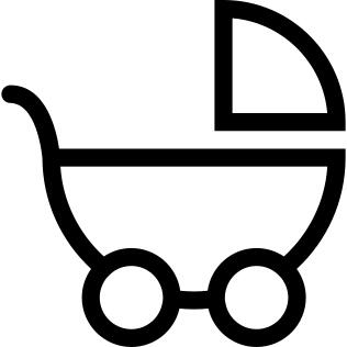 Baby transport side view