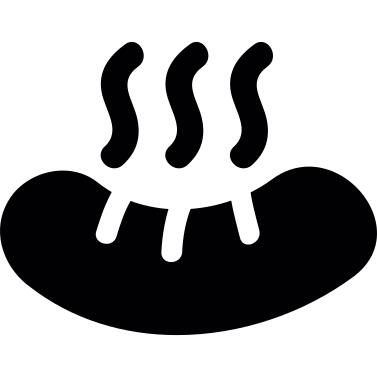 Hot meal sign