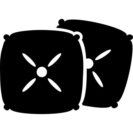 Livingroom cushions couple