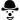 Face of clown with hat
