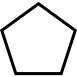 Pentagon outline shape