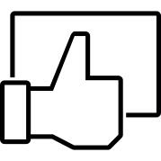 Thumb Up and Rectangle