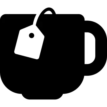 Cup with tea bag