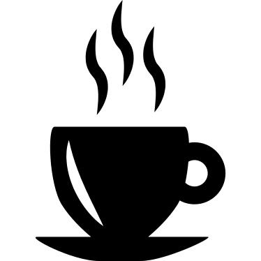 Cup with hot tea