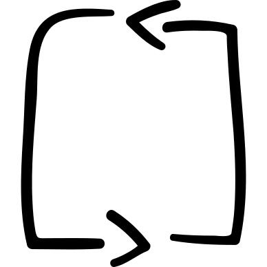 Clockwise angled arrows