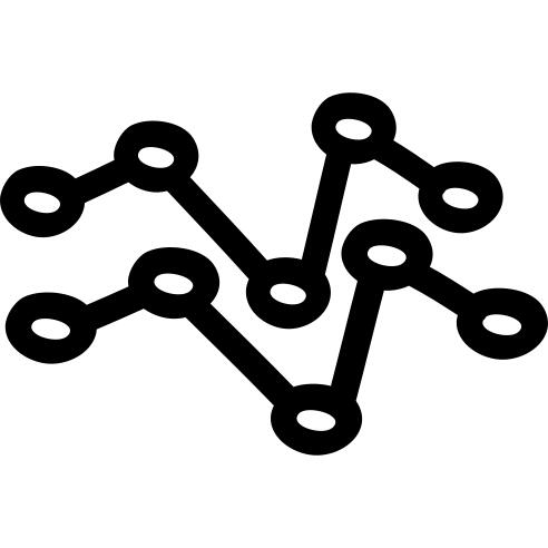 Analytics hand drawn lines