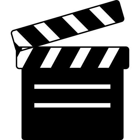 Clapperboard for numbering scenes on films