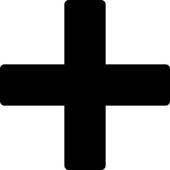 Plus symbol button