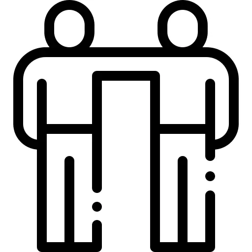 Shoulder to shoulder