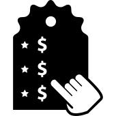 Choosing spa treatments option by cost