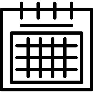 Calendar with Squares