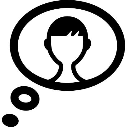 Thinking of someone