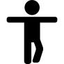 Man Exercising Leg and Arms