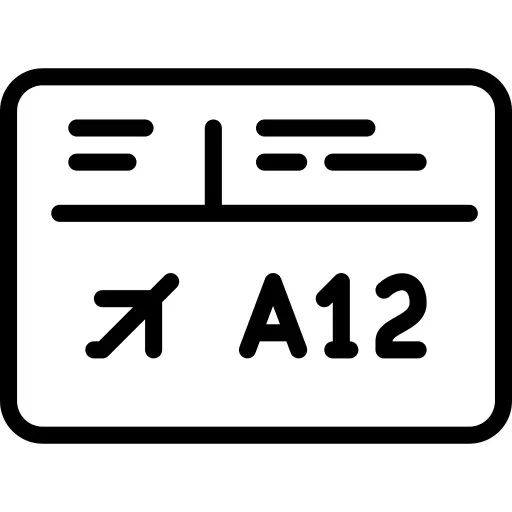 Plane ticket
