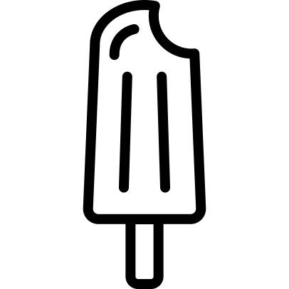 Ice Cream Stick with Bite