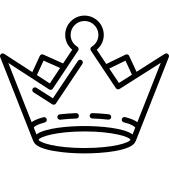 Royal crown outline