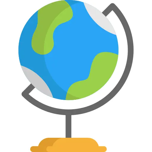 Earth globe