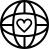 Heart in Earth grid