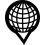 Earth grid in placeholder