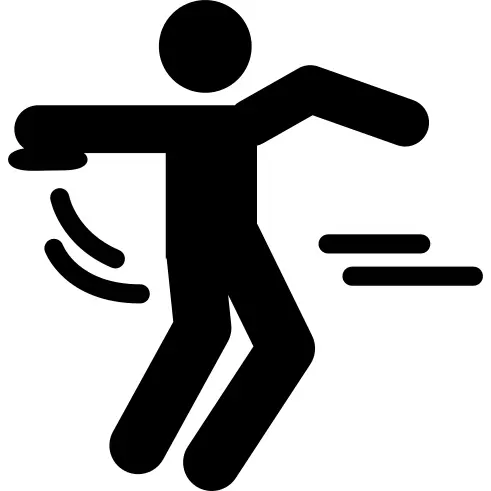 Pentathlon silhouette