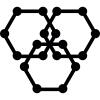 Three hexagons