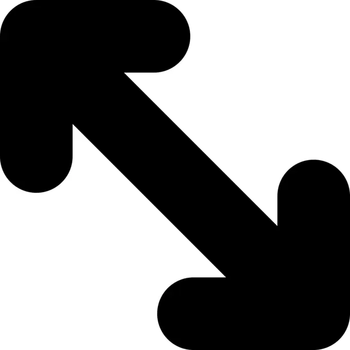 Double diagonal arrow