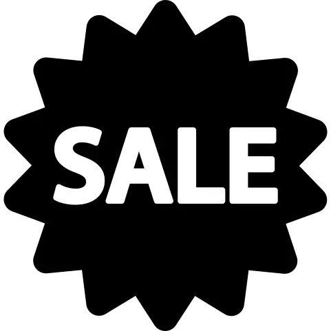 Sale commercial label