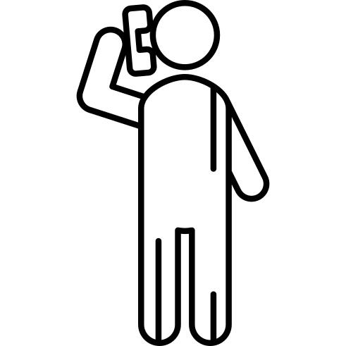 Man with Mobile Phone