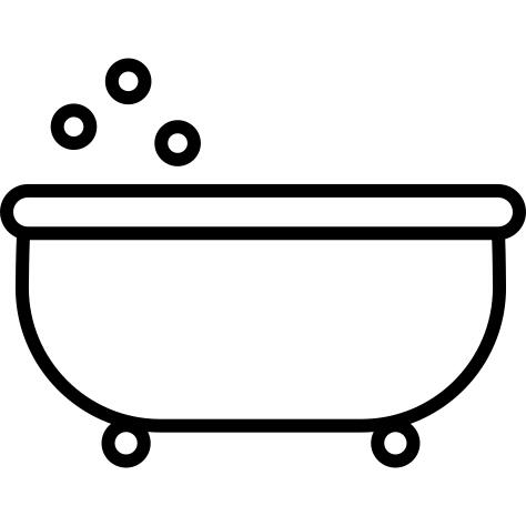 Bathtub outline
