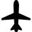 Airplane pointing up