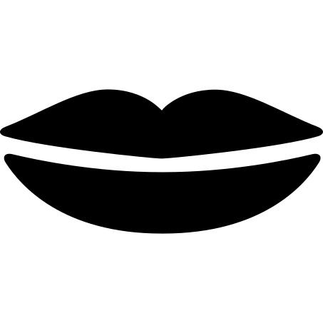 女性嘴唇形状
