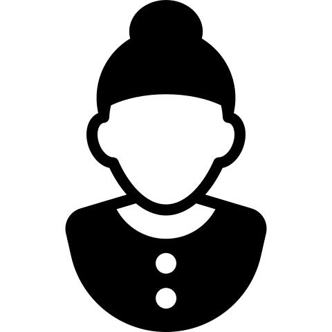 Woman with Bond and Buttons User