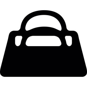 Opened handbag
