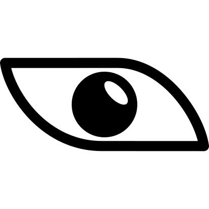 Slanted eye