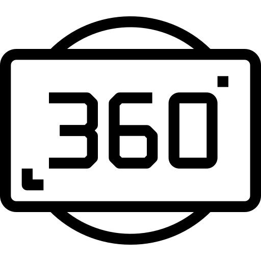 360度