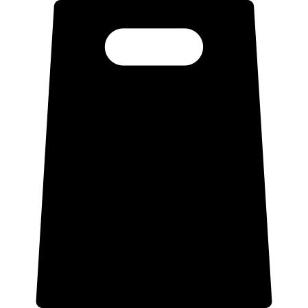 Shopping bag silhouette
