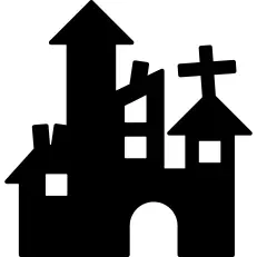 Halloween horror castle