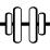 4 weights on bar