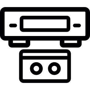 VHS播放器和磁带
