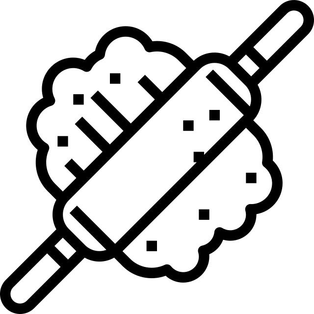 面团滚动