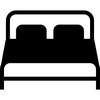 Large double bed