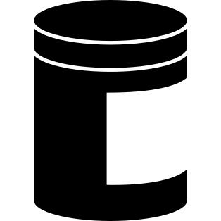 Jar with white label
