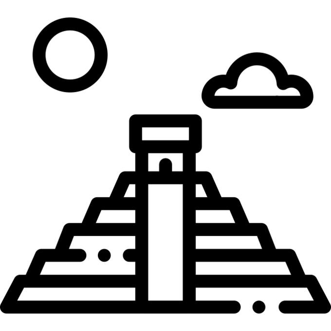 Maya pyramid