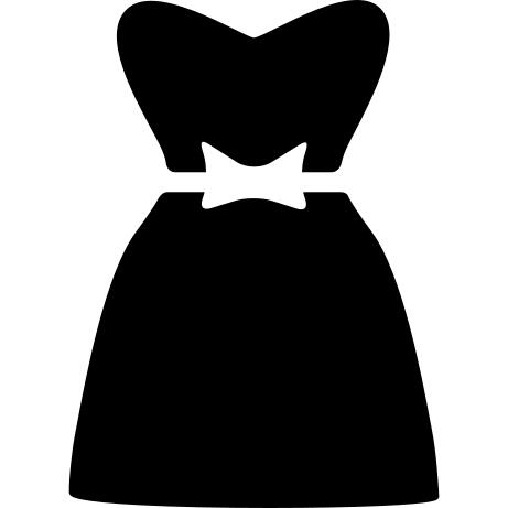 Long Strapless Dress with Lace